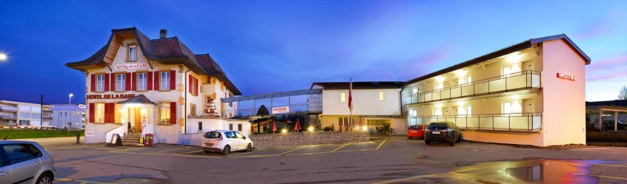 Hotel de la Gare Sugiez Exterior foto